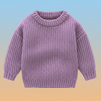 Thumbnail for PureSoft – Classic & Cozy - Solidny sweter z dzianiny