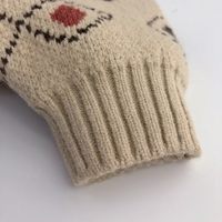 Thumbnail for LittleRetro – Ciepły i stylowy – dziecięcy sweter z dzianiny z motywem rombów