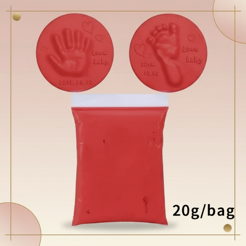 Baby Imprint Clay Kit – Wspomnienie i wyjątkowość – zestaw do odlewów z gliny