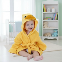 Thumbnail for CozyNest – Miękki i chłonny – szlafrok z motywem zwierzęcym