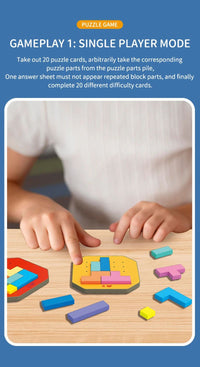Thumbnail for Logic Blocks™ – Kolor i kreatywność – Puzzle geometryczne