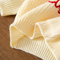 Thumbnail for JoyKnit – Przytulny i ciepły – świąteczny sweter z napisem