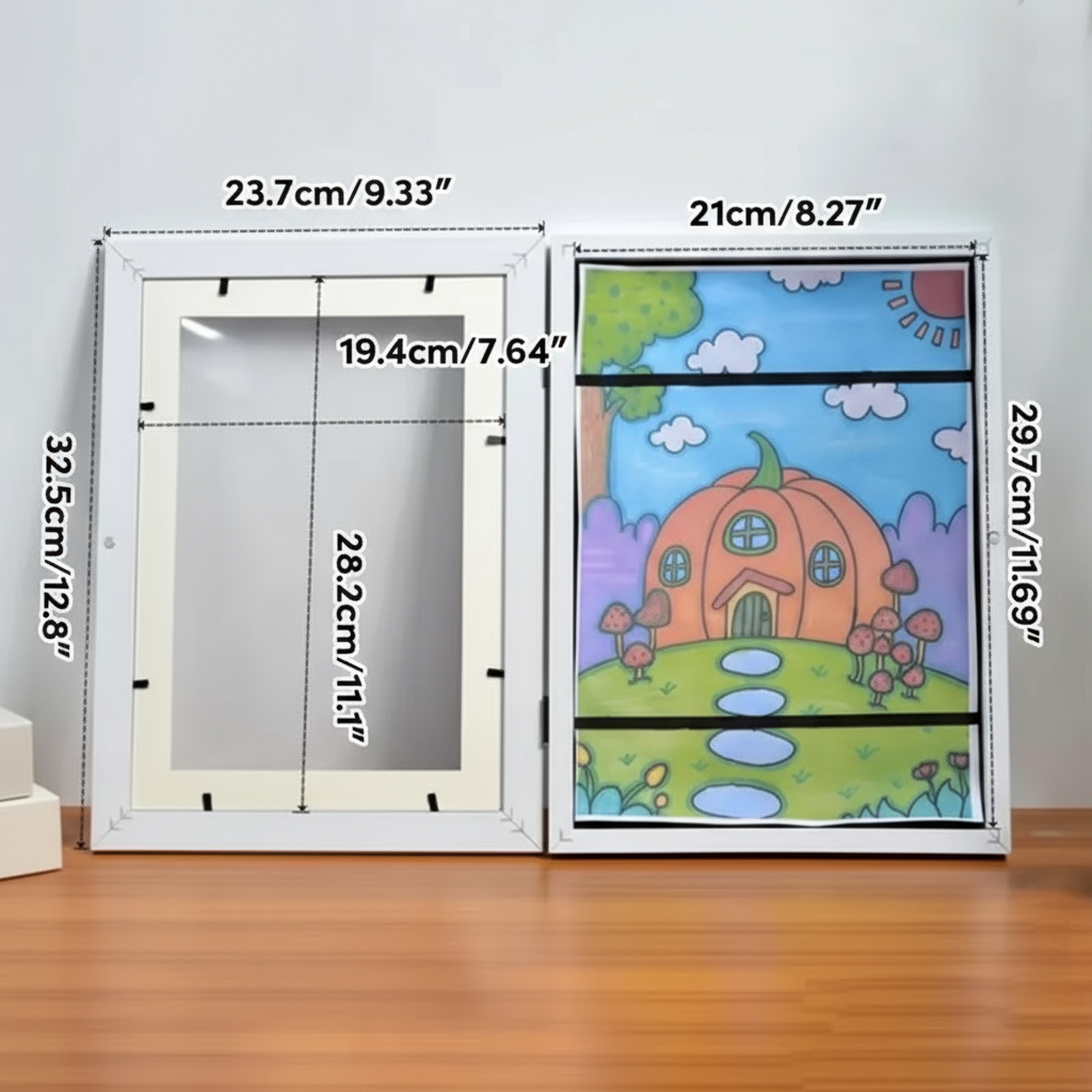 LittleGallery – Zabawne i edukacyjne – ramka na obrazek A4