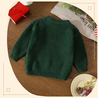 Thumbnail for JoyKnit – Przytulny i ciepły – świąteczny sweter z napisem
