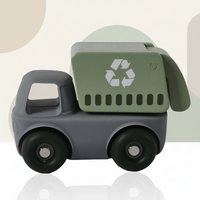 Thumbnail for Montessori Silicone Toy Car – Bezpieczne i przyjazne dla ząbków – silikonowa zabawka do gryzienia w kształcie pojazdu