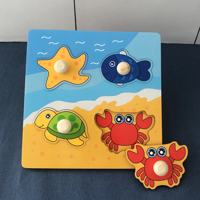 Clever Puzzle™ - Drewniana układanka dla dzieci - Drewniane puzzle