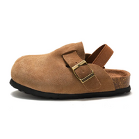 Thumbnail for LittleWalk – Wygodne i modne – sandały typu clogs z zamszu
