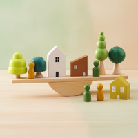 Thumbnail for Wooden Forest Blocks – Kreatywność i rozwój – zestaw drewnianych klocków do układania
