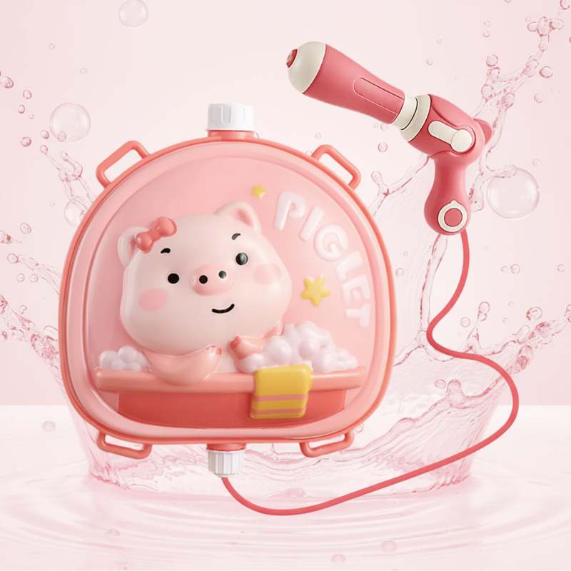 Kids Water Blaster – Zabawowy i praktyczny – plecak z pistoletem na wodę