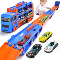 Thumbnail for Mega Transporter - Zabawa wyścigowa 9 w 1 - Transformowalna ciężarówka