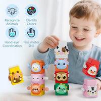 Thumbnail for StackAnimals – Zabawne i edukacyjne – zestaw do układania zwierząt