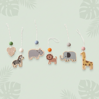 Thumbnail for Wooden Baby Rattle Toy – Rozwój zmysłów i bezpieczeństwo – Baby Gym