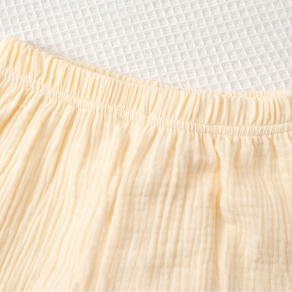 SoftCharm – Elegancki i wygodny – zestaw dla dziewczynek z bluzką z falbanami i długimi spodniami