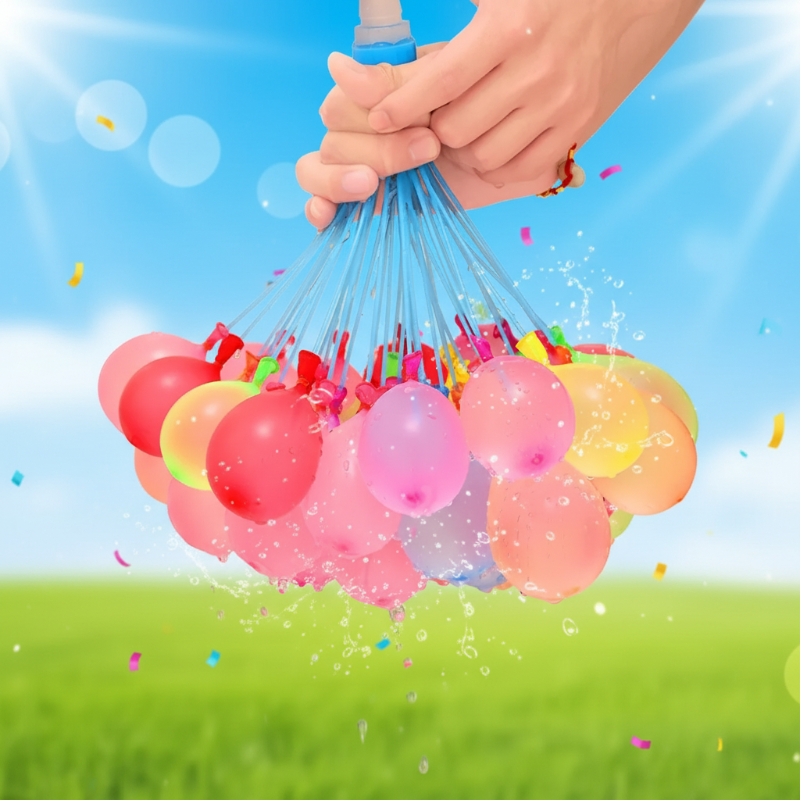 FunBalloons – Łatwe napełnianie w kilka sekund – magiczne balony z wodą