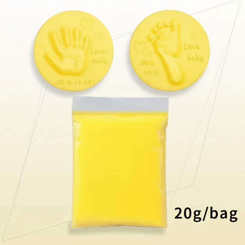 Baby Imprint Clay Kit – Wspomnienie i wyjątkowość – zestaw do odlewów z gliny