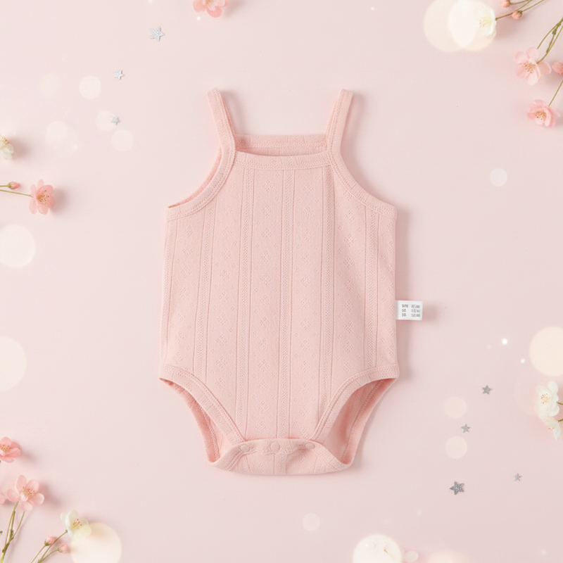 Summer Bodysuit – Lekki i wygodny – dzianinowy body dla niemowląt
