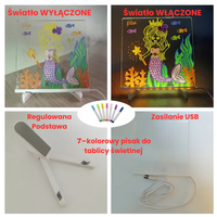 Thumbnail for Drawing Light™ - Podświetlana tablica do rysowania - Malowanie światłem
