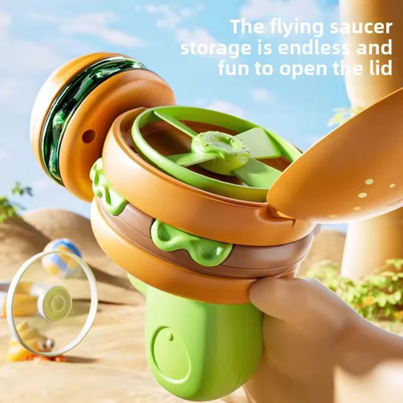 Flying Disk Toy – Kreatywność i ruch – Gyro Gun