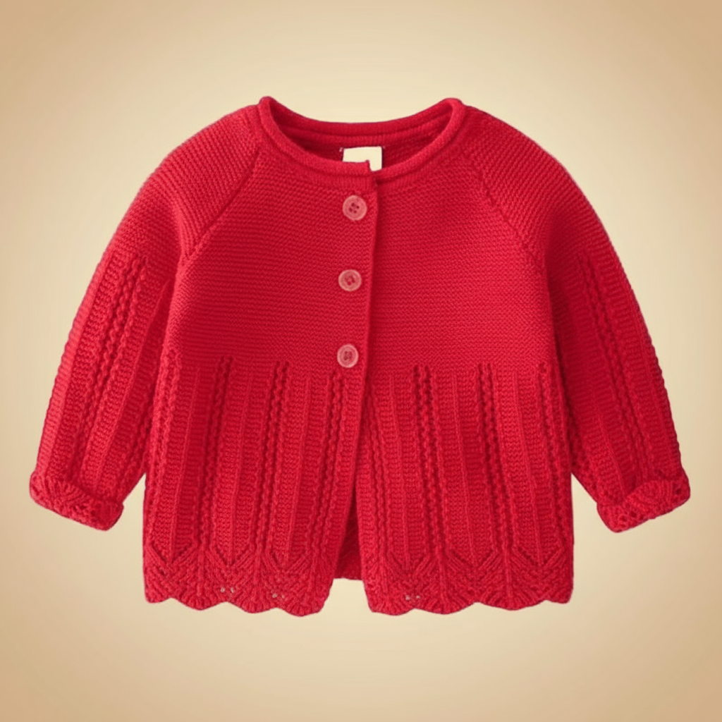 CozyCub – Wygodny i modny – dzianinowy sweter dziecięcy