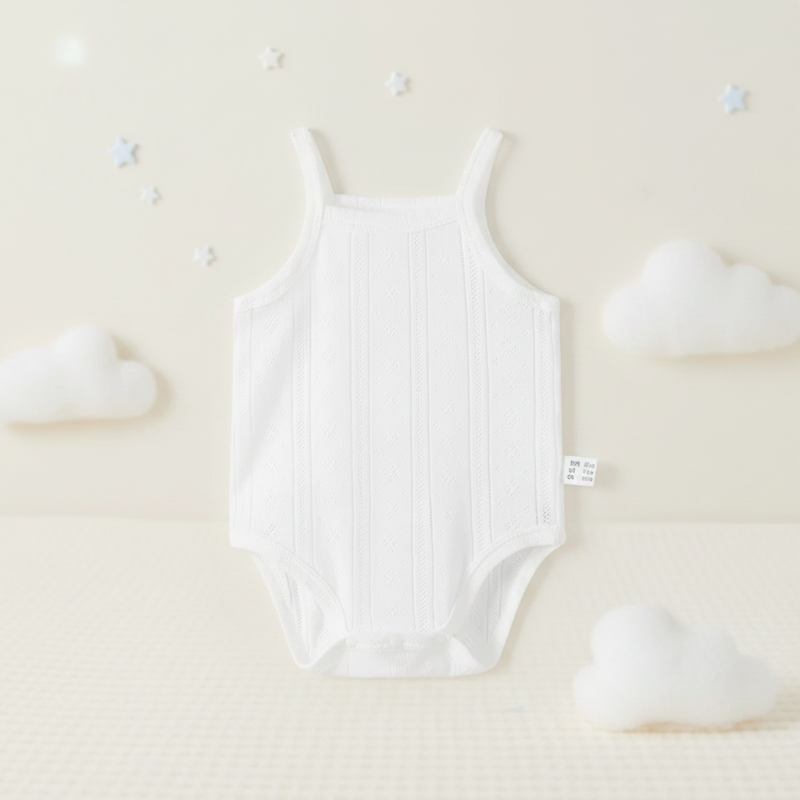 Summer Bodysuit – Lekki i wygodny – dzianinowy body dla niemowląt