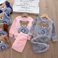 Thumbnail for CozyBear – Ciepły i miękki – dziecięcy dres z motywem niedźwiadków