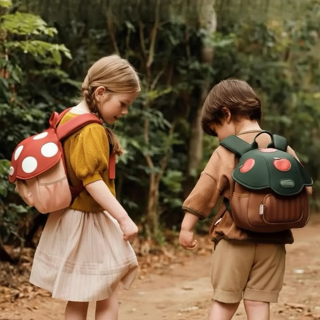 MushroomPack – Uroczy i praktyczny – plecak dziecięcy Design