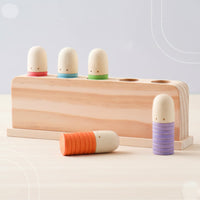 Thumbnail for Color Spring – Zabawa i rozwój – Drewniane zabawki sensoryczne dla niemowląt