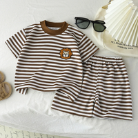 Thumbnail for Kids Stripe Outfit – Modne i wygodne – letni strój dla dzieci