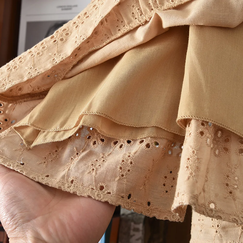 BohoBelle – Elegancka i wygodna – sukienka z haftowanymi detalami