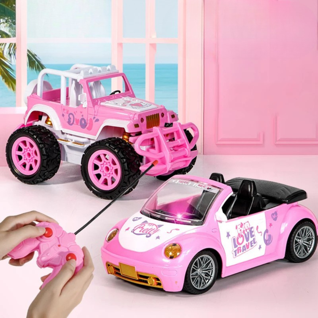 RC Offroader Pink™ – Twardy różowy zawodnik – Zabawkowy samochód RC