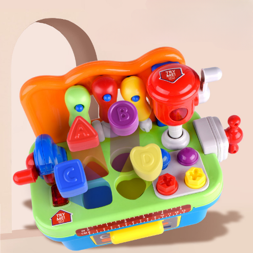 Little Master Builders™ - Stół warsztatowy - Zabawka edukacyjna