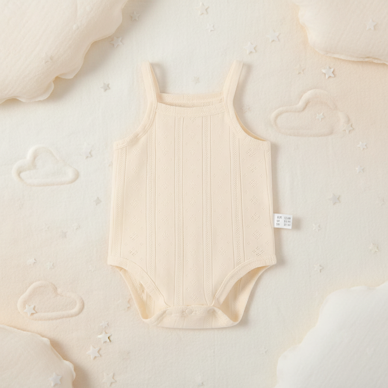 Summer Bodysuit – Lekki i wygodny – dzianinowy body dla niemowląt