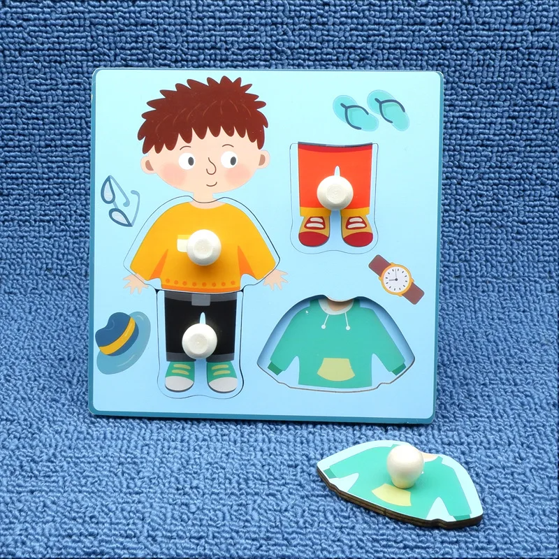 Clever Puzzle™ - Drewniana układanka dla dzieci - Drewniane puzzle