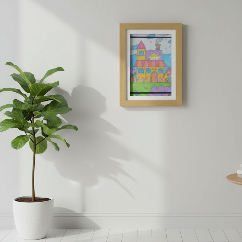 LittleGallery – Zabawne i edukacyjne – ramka na obrazek A4