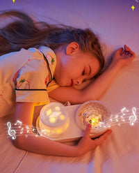 Thumbnail for OceanGlow – Kojąca i magiczna – lampka nocna z projekcją gwiaździstego nieba