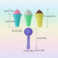 Thumbnail for BeachFun – Zabawa w piasku i kreatywność – zestaw do zabawy „Piasek, lody, łopatka”