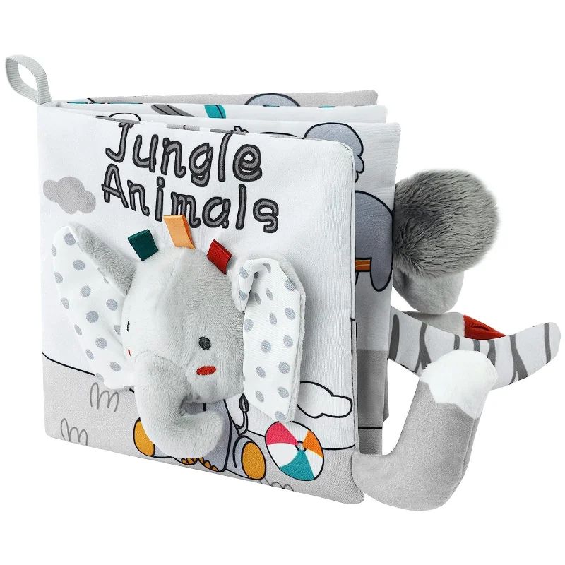 Soft Sensory Book – Poczuj i odkryj - książeczka dla niemowląt
