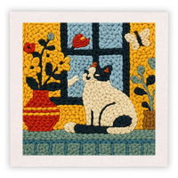 Thumbnail for ThreadArt – Ręcznie robione i kolorowe – Zestaw do haftowania zwierząt