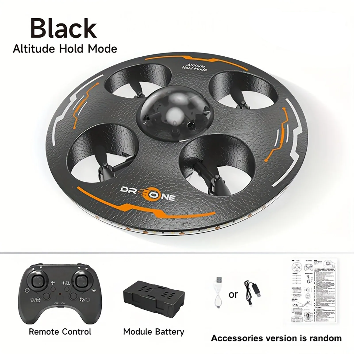 AeroQuest – LED & RC – Latający dron w kształcie UFO