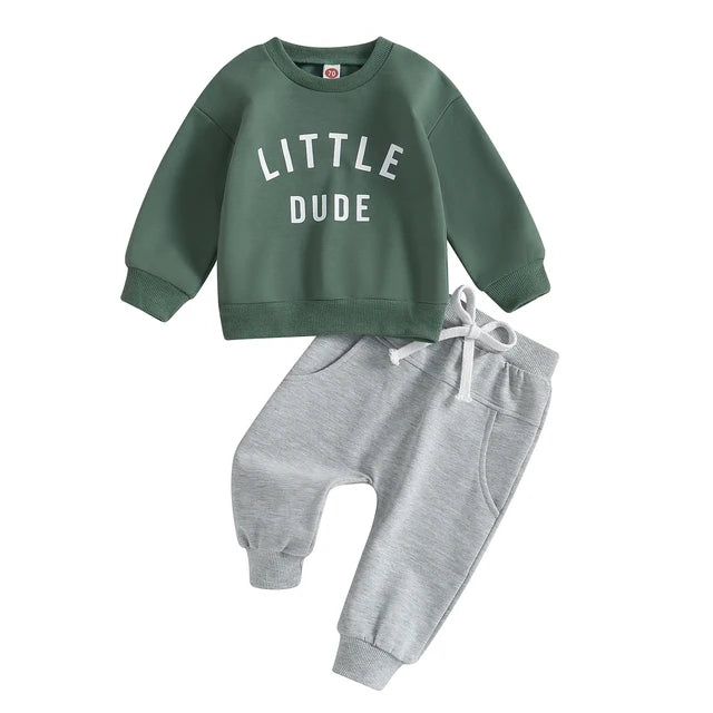 Mini Fashion™ - Bawełniany dresik dziecięcy - Odzież dla dziecka