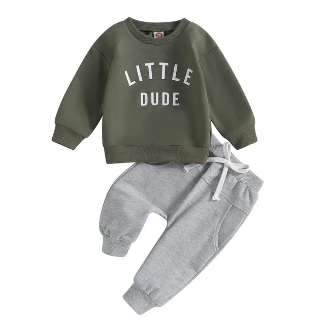Mini Fashion™ - Bawełniany dresik dziecięcy - Odzież dla dziecka