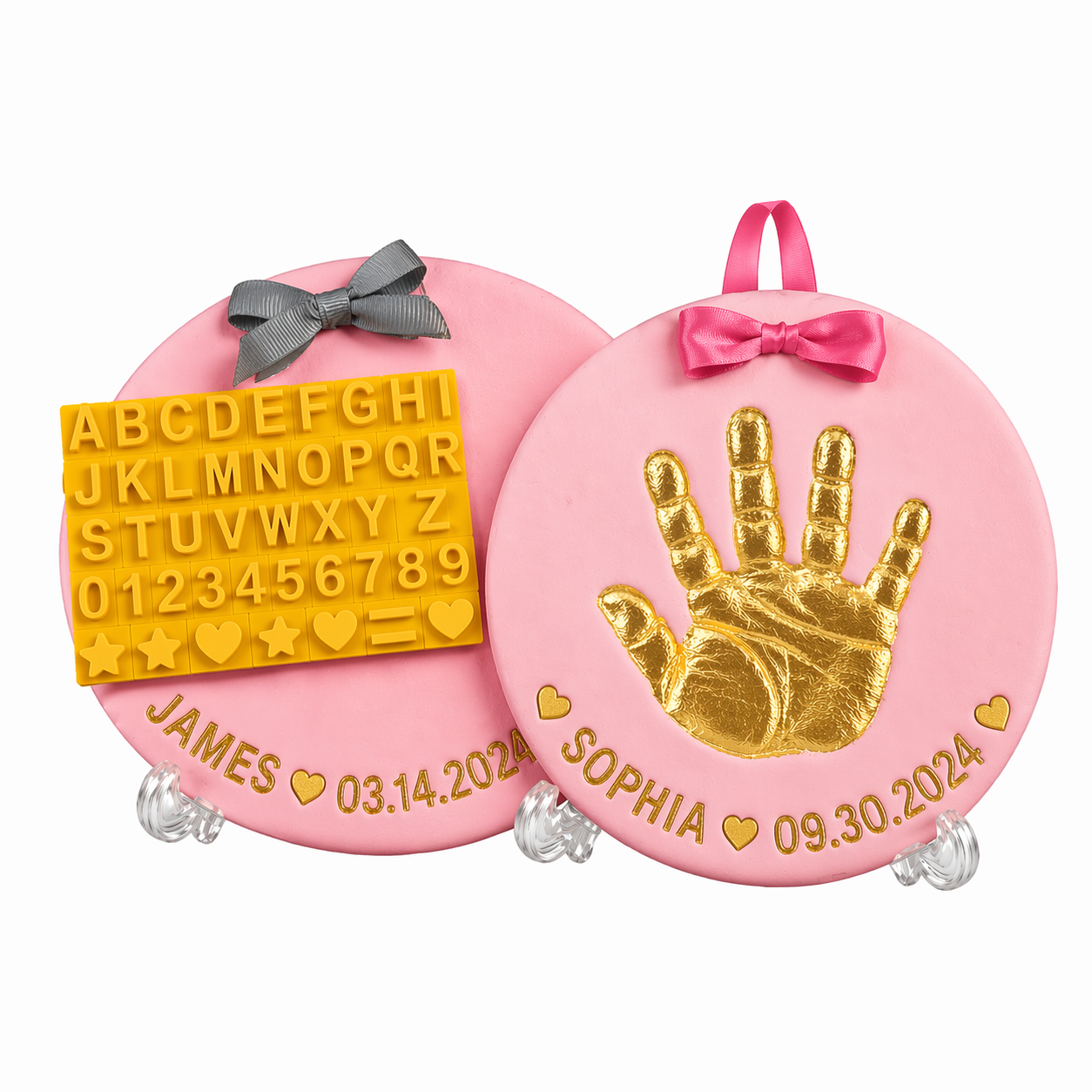Baby Imprint Clay Kit – Wspomnienie i wyjątkowość – zestaw do odlewów z gliny