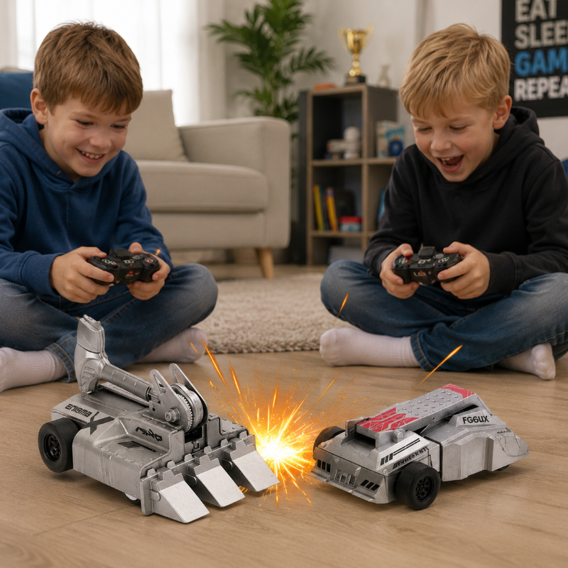 BattleCars – Trwały i wytrzymały – zestaw RC Pantserauto
