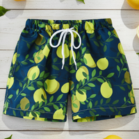 Thumbnail for Beach Shorts – Lekkie i zabawne – tropikalne kąpielówki dla dzieci