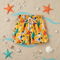 Thumbnail for Beach Shorts – Lekkie i zabawne – tropikalne kąpielówki dla dzieci