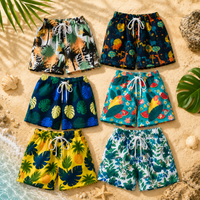 Thumbnail for Beach Shorts – Lekkie i zabawne – tropikalne kąpielówki dla dzieci