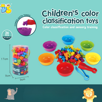 Thumbnail for Rainbow Teddy Bears Toys™ - Edukacyjne i kreatywne - tęczowe misie do liczenia