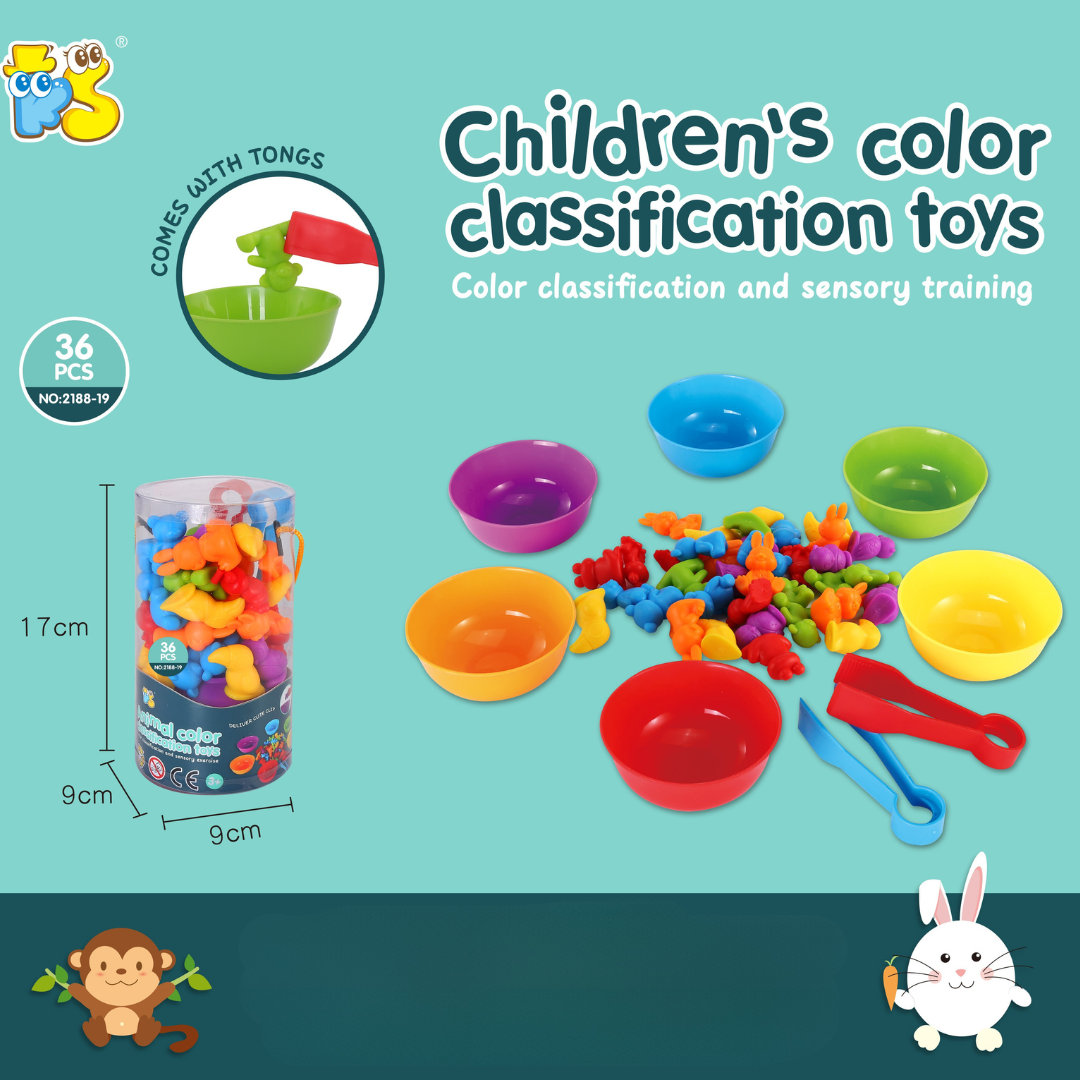 Rainbow Teddy Bears Toys™ - Edukacyjne i kreatywne - tęczowe misie do liczenia