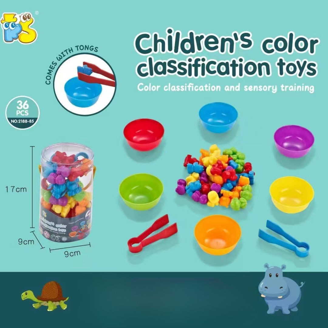 Rainbow Teddy Bears Toys™ - Edukacyjne i kreatywne - tęczowe misie do liczenia