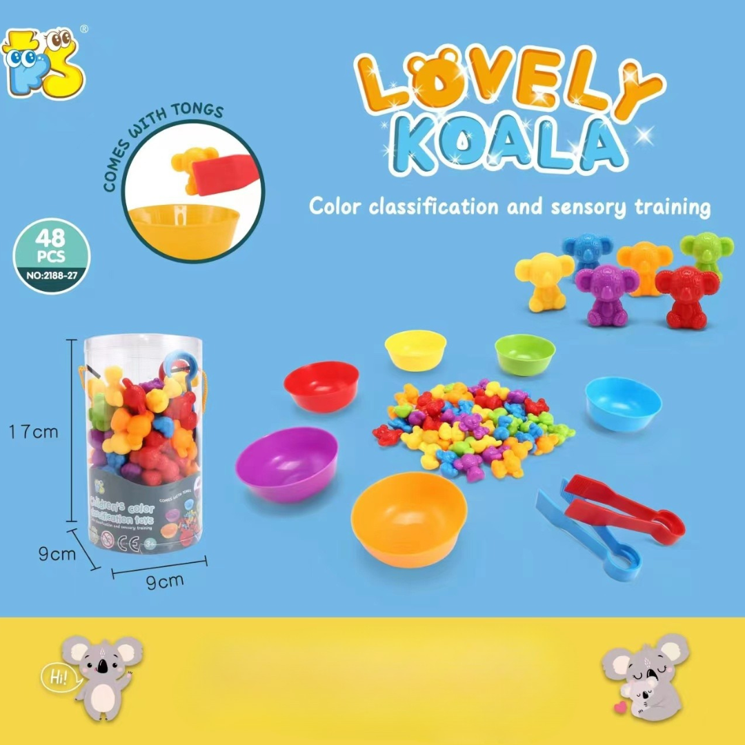 Rainbow Teddy Bears Toys™ - Edukacyjne i kreatywne - tęczowe misie do liczenia
